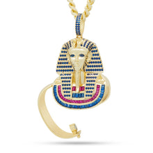 Load image into Gallery viewer, Iced Secret Stash King Tut Necklace
